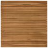vidaXL Galda virsma 70 x 70 x 3,5 cm Kvadrātveida Ciets tek&scaron;a koks