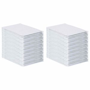 vidaXL Dzīvnieku apmācības paklājs Vienkrāsains 50 pcs 90 x 60 cm