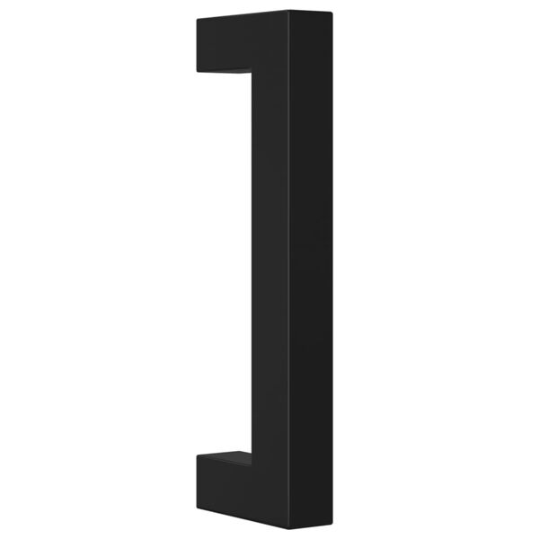 vidaXL skapja rokturi, 20 gab., melni, 96 mm, nerūsējo&scaron;ais tērauds