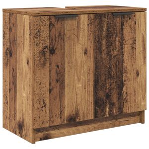 vidaXL Vannas istabas skapītis Vecs koks 64,5 x 33,5 x 59 cm