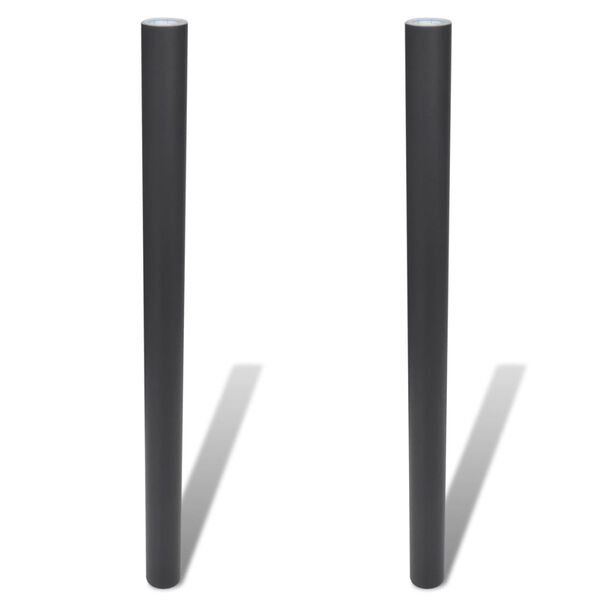 vidaXL sienas uzlīme, tāfele, ar krītiņiem, 2 ruļļi, 0,45 x 2 m