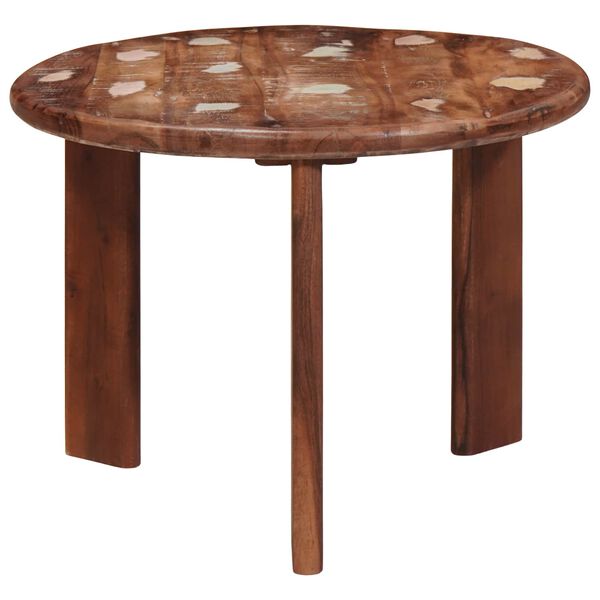 vidaXL Ligzdojo&scaron;ie kafijas galdi 3 pcs Ciets atjaunots koks