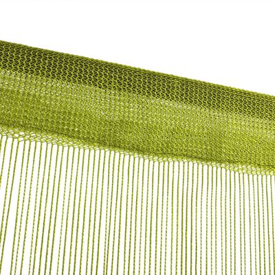 vidaXL bārkšu aizkari, 2 gab., 100x250 cm, zaļi