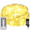 vidaXL Virvju gaisma 480 LED Silti balts 20 m