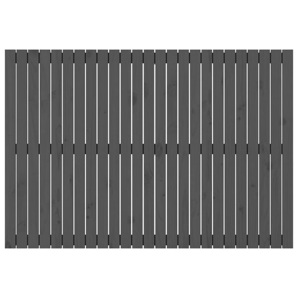 vidaXL sienas galvgalis, 159,5x3x110 cm, priedes masīvkoks