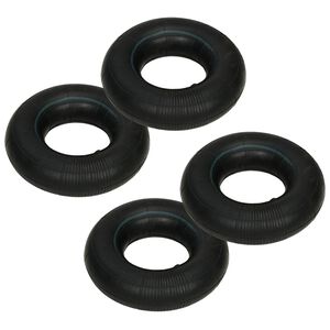 vidaXL ķerras riepu kameras, 4 gab., 3.00-4, 260x85 mm, gumija
