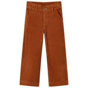 Bērnu bikses, konjaka krāsā, velvets, 92