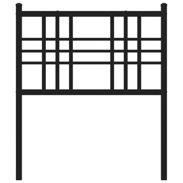 vidaXL rezerves galvgalis, balts, metāls, 75 cm