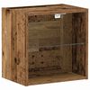 vidaXL Peldplaukts ar LED gaismu ar plauktu Brūna 40 x 28,5 x 40 cm