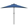 vidaXL Dārza parasols Azurblau 294 x 150 x 224 cm