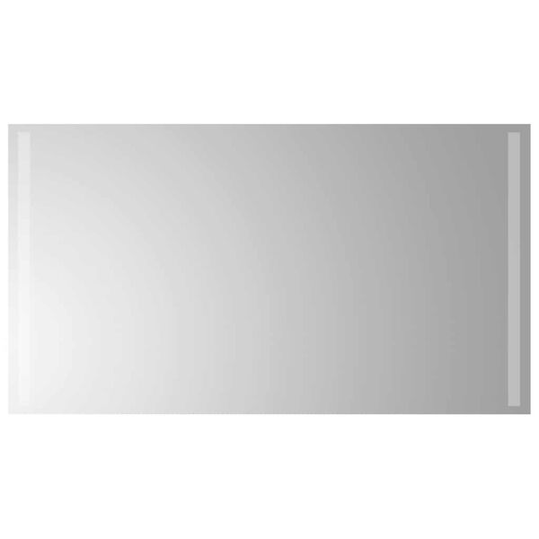 vidaXL vannasistabas spogulis ar LED, 90x50 cm