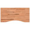 vidaXL rakstāmgalda virsma, 80x(36-40)x2,5 cm, dižskābarža masīvkoks