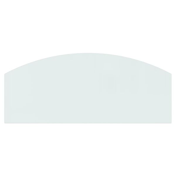 vidaXL kamīna plāksne, stikls, 120x50 cm