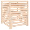 vidaXL komposta kaste, 82,5x82,5x99,5 cm, priedes masīvkoks
