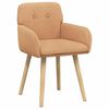 vidaXL Ēdamkrēsli 2 pcs Boucl&eacute; Bē&scaron;a 59 x 57 x 85 cm