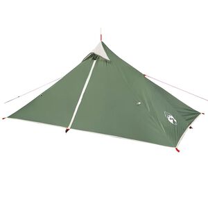 vidaXL karājas telts, tipi, 1 personai, zaļa, ūdensnecaurlaidīga