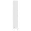 vidaXL Vannas istabas skapītis ar atvilktni Balts 31,5 x 33 x 190 cm