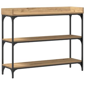 vidaXL Konsoles galds amatnieku ozola 100 x 30 x 80 cm