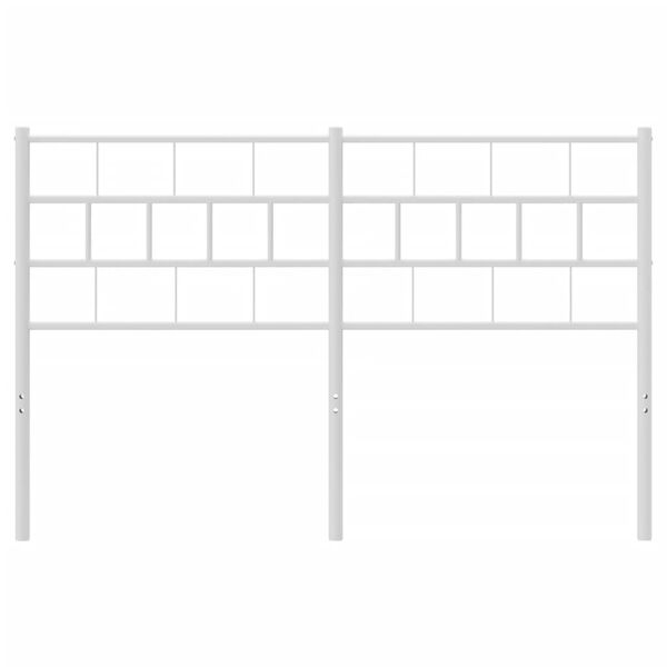 vidaXL rezerves galvgalis, balts, 120 cm