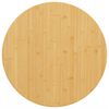 vidaXL galda virsma, &Oslash;80x1,5 cm, bambuss
