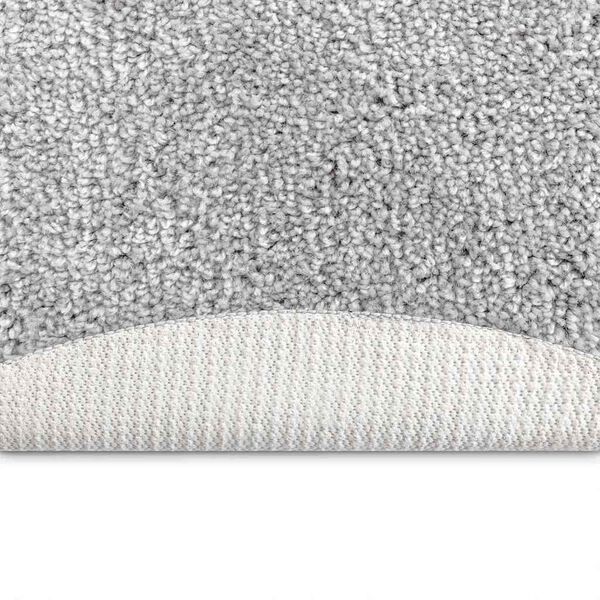 vidaXL Antiskrāpējo&scaron;a &Scaron;agija Paklājs Pelēka 90 x 90 cm PP