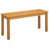vidaXL Ēdamgalds 95 x 32 x 45 cm Cietā ozola koks Dabiska