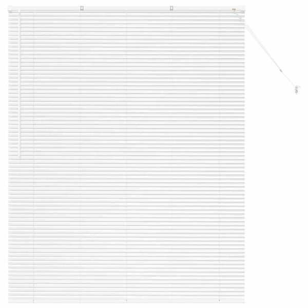 vidaXL Venēcijas žalūzijas Balts 175 x 140 cm Alumīnijs