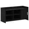vidaXL Apavu skapis 100 x 39 x 51 cm Inženierijas koks Melns ozols