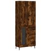 vidaXL augstais skapis, ozolkoka, 69,5x34x180 cm, inženierijas koks