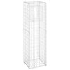 vidaXL vertikāls gabions, 50x50x180 cm, dzelzs
