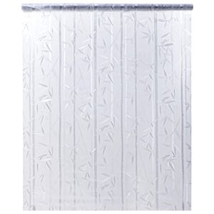 vidaXL loga plēve, matēta, bambusa raksts, 45x500 cm, PVC