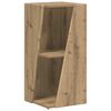 vidaXL Sānu plaukts 33 x 32 x 70,5 cm Inženierijas koks Artisānā ozols