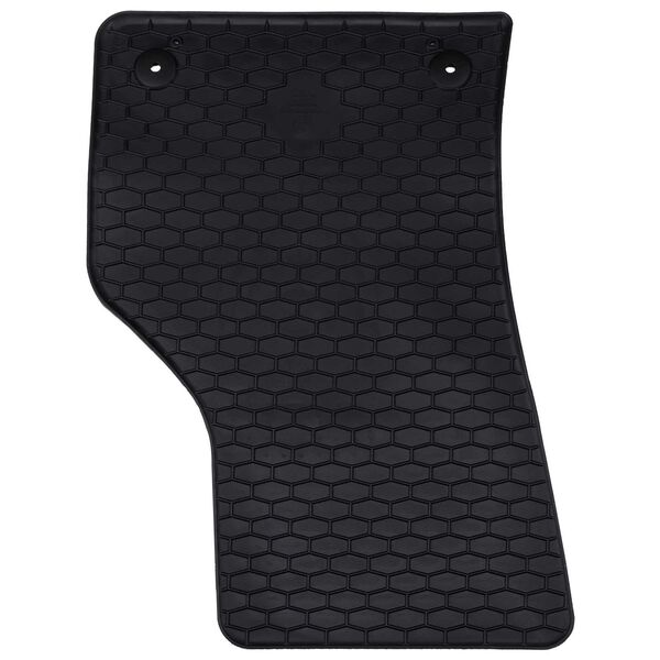 vidaXL Auto paklājs 4 pcs Melna derīgs &Scaron;koda OCTAVIA III 2013-2019