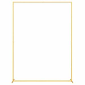 vidaXL Kāzu arka Zelts 150 x 49,5 x 200 cm Tērauds