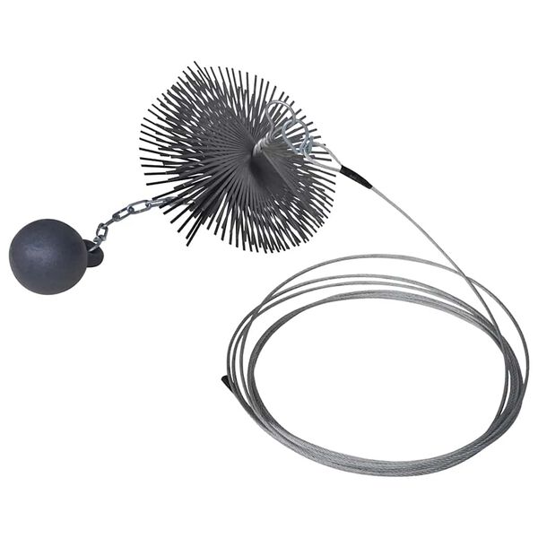 Drā&scaron;u birste 20 cm &Oslash; ar atsvaru 1,41 kg un auklu 15 m