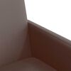 vidaXL Ēdamgalda krēsli ar ritenī&scaron;iem 2 pcs Brūna 57 x 66 x 94 cm