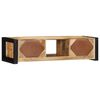 vidaXL TV skapis 100x30x25 cm Masīv Rough Wood Mango