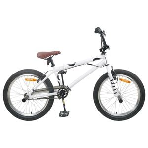 vidaXL BMX Velosipēds 20 Collas pēc 9 gadu vecuma Balts