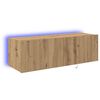 vidaXL TV sienas skapītis 100 x 35 x 31 cm Artisānā ozols