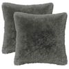 vidaXL Spilvenu pārvalks 2 pcs HEERLEN Gai&scaron;i pelēka 40 x 40 cm