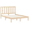 vidaXL gultas rāmis, masīvkoks, 160x200 cm