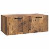 vidaXL Sienā piestiprināms TV skapis Vecs koks 78,5 x 41 x 30 cm