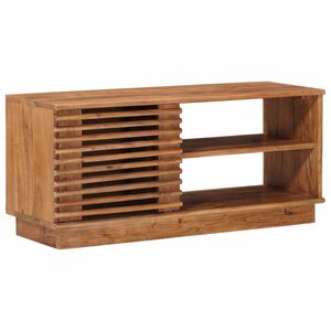vidaXL Televizora skapī&scaron;a ar uzglabā&scaron;anu Dabiska 90 x 30 x 40 cm