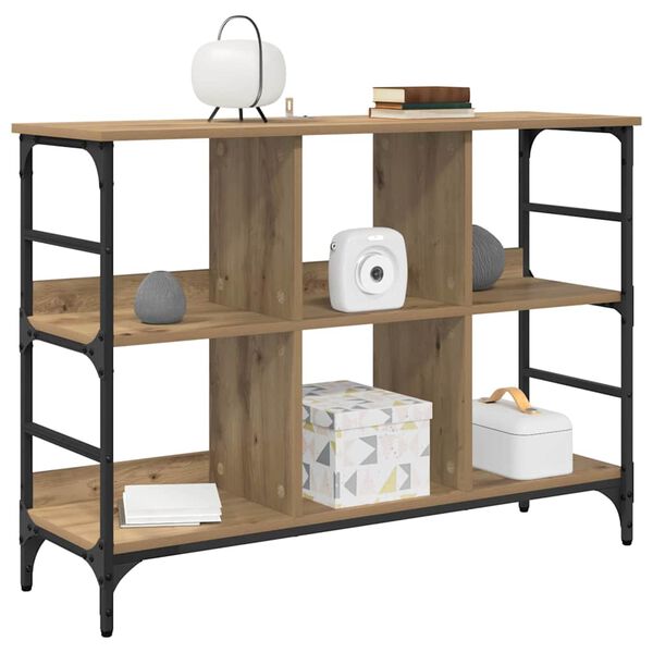 vidaXL Puse Artisānā ozols 102 x 32 x 73,5 cm