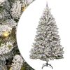 vidaXL Mākslīgā Ziemassvētku eglīte 270 cm 300 LED Silti balts