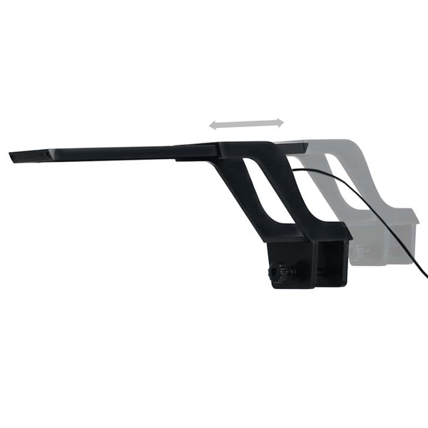 vidaXL akvārija LED lampa ar stiprinājumu, 25-45 cm, zila un balta