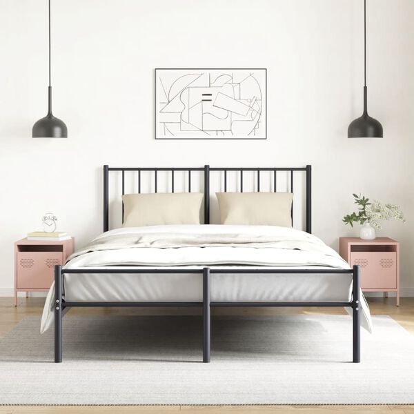 vidaXL naktsskapī&scaron;i, 2 gab., rozā, 35x39x43,5 cm, tērauds