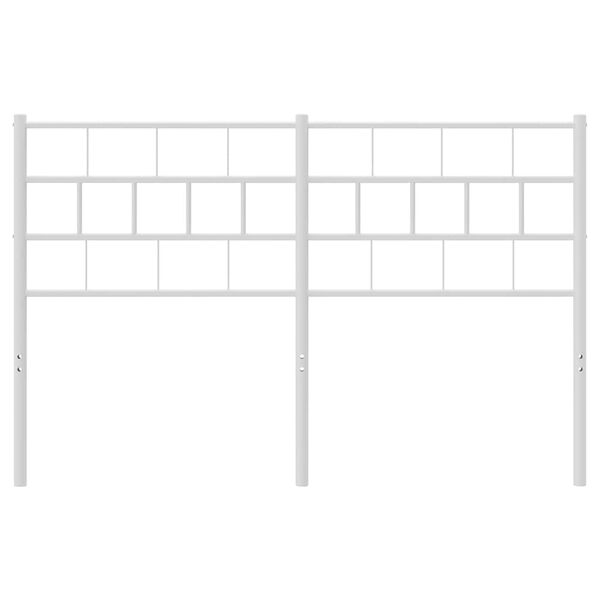 vidaXL rezerves galvgalis, balts, 135 cm