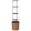 vidaXL Tomātu audzētājs Naturo ECO &Oslash; 39 x 139 cm WPC
