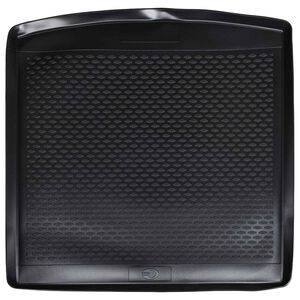 vidaXL Bagāžas Paklājs Melna &Scaron;KODA KODIAQ 2017- 5-vietīga Gumija